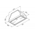 Okap kuchenny VDB Flat 73 cm inox